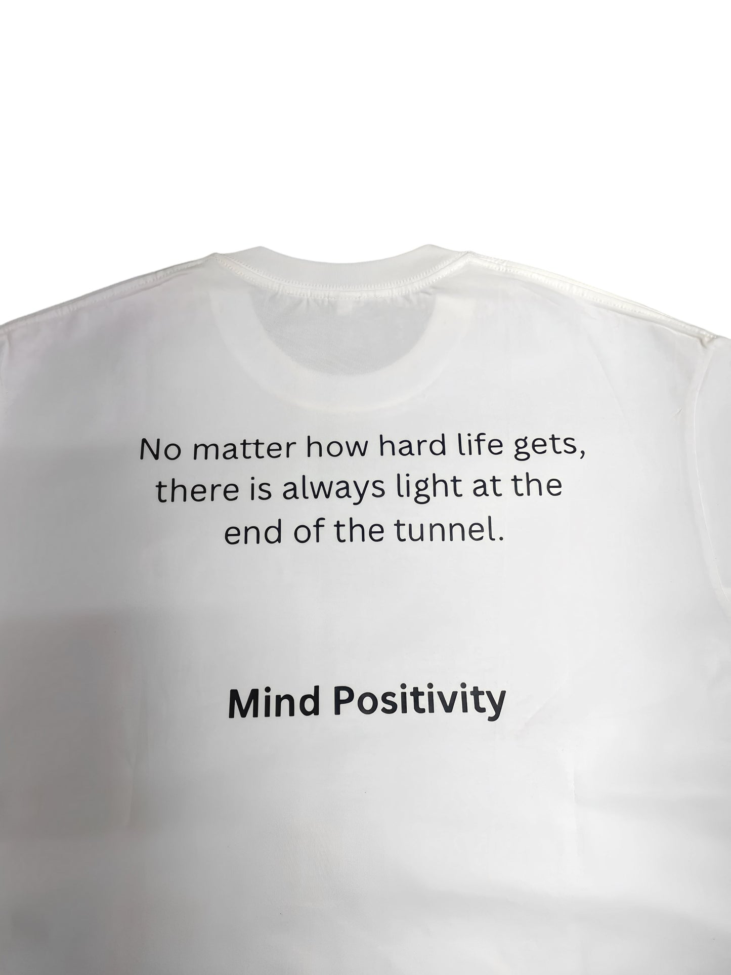 “Light at the End of Tunnel” White T-Shirt