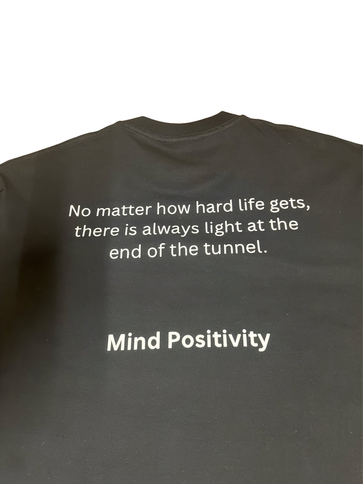 “Light at the End of Tunnel” Black T-Shirt
